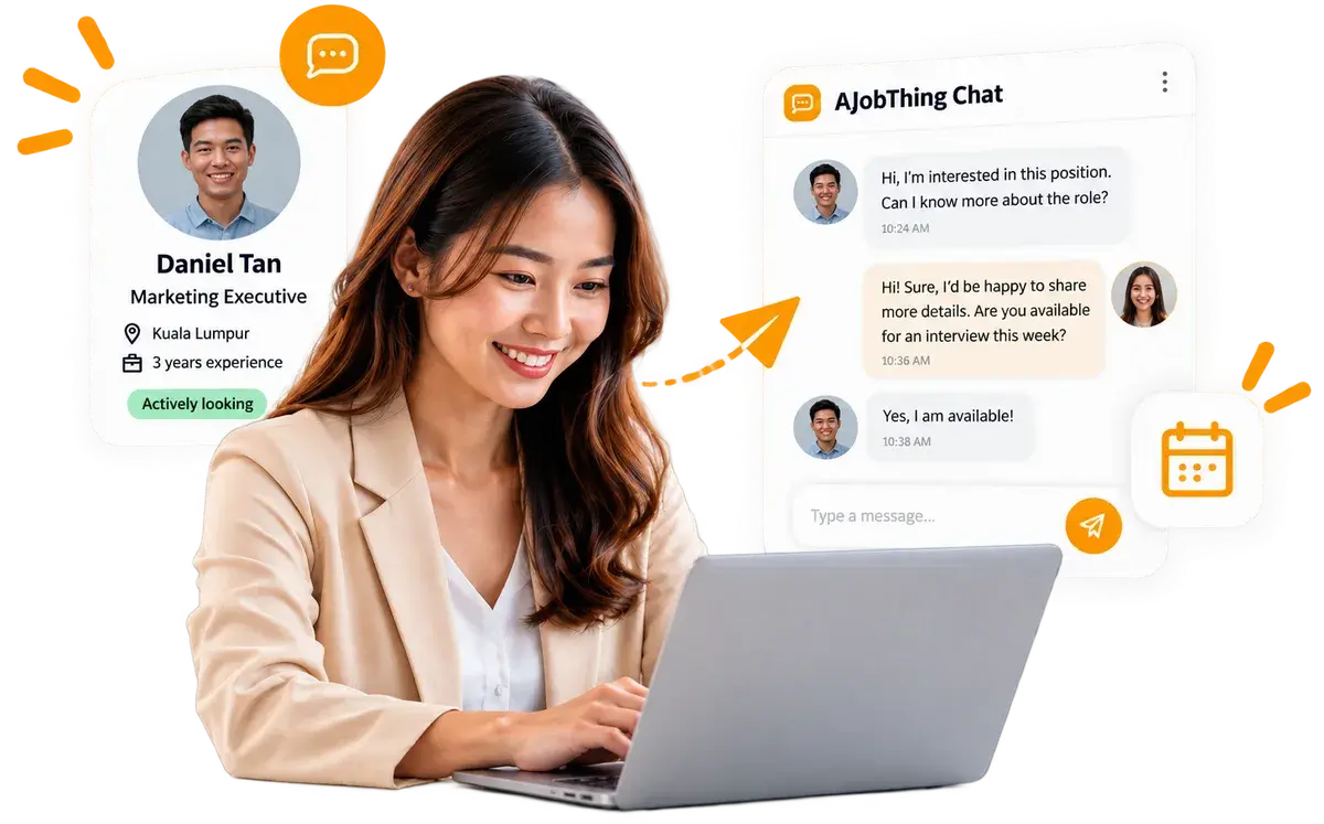 AJobThing Chat Feature
