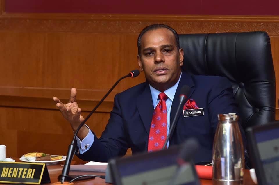 M. Saravanan Malaysia Human Resources Minister