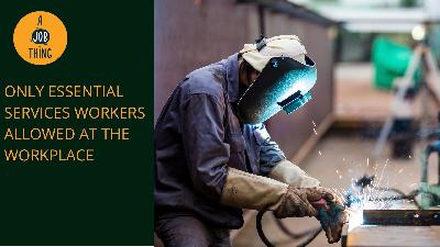 Cover image for Only Essential Services Workers Can Go to Work During EMCO