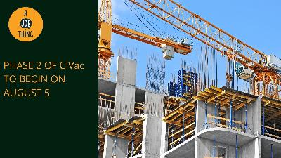 Cover image for Phase 2 of Construction Sector Vaccination Program to Begin Aug 5