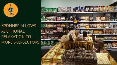 Cover image for KPDNHEP Allows Further Relaxation to More Sub-Sectors