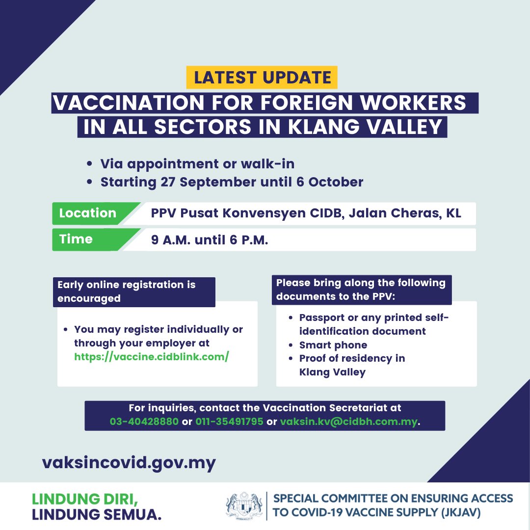 CITF vaccination
