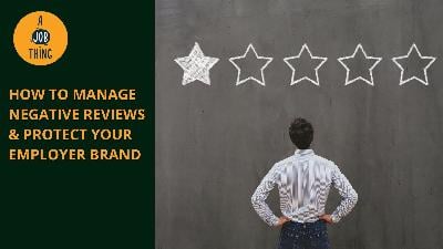 Cover image for How to Manage Negative Reviews and Protect Employer Brand