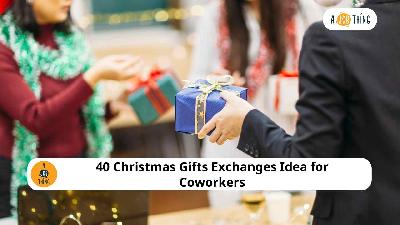 Cover image for 40 Christmas Gifts Exchanges Idea for Coworkers