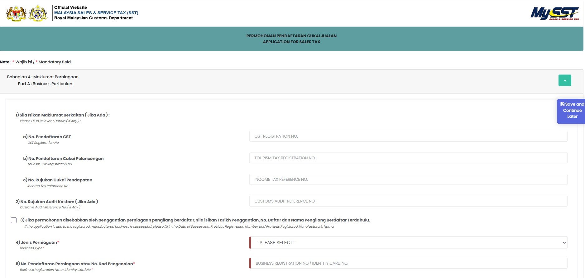 mysst registration