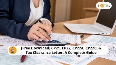 Cover image for Tax Clearance Letter: CP21, CP22, CP22A, & CP22B 2025 [Free Download Forms]