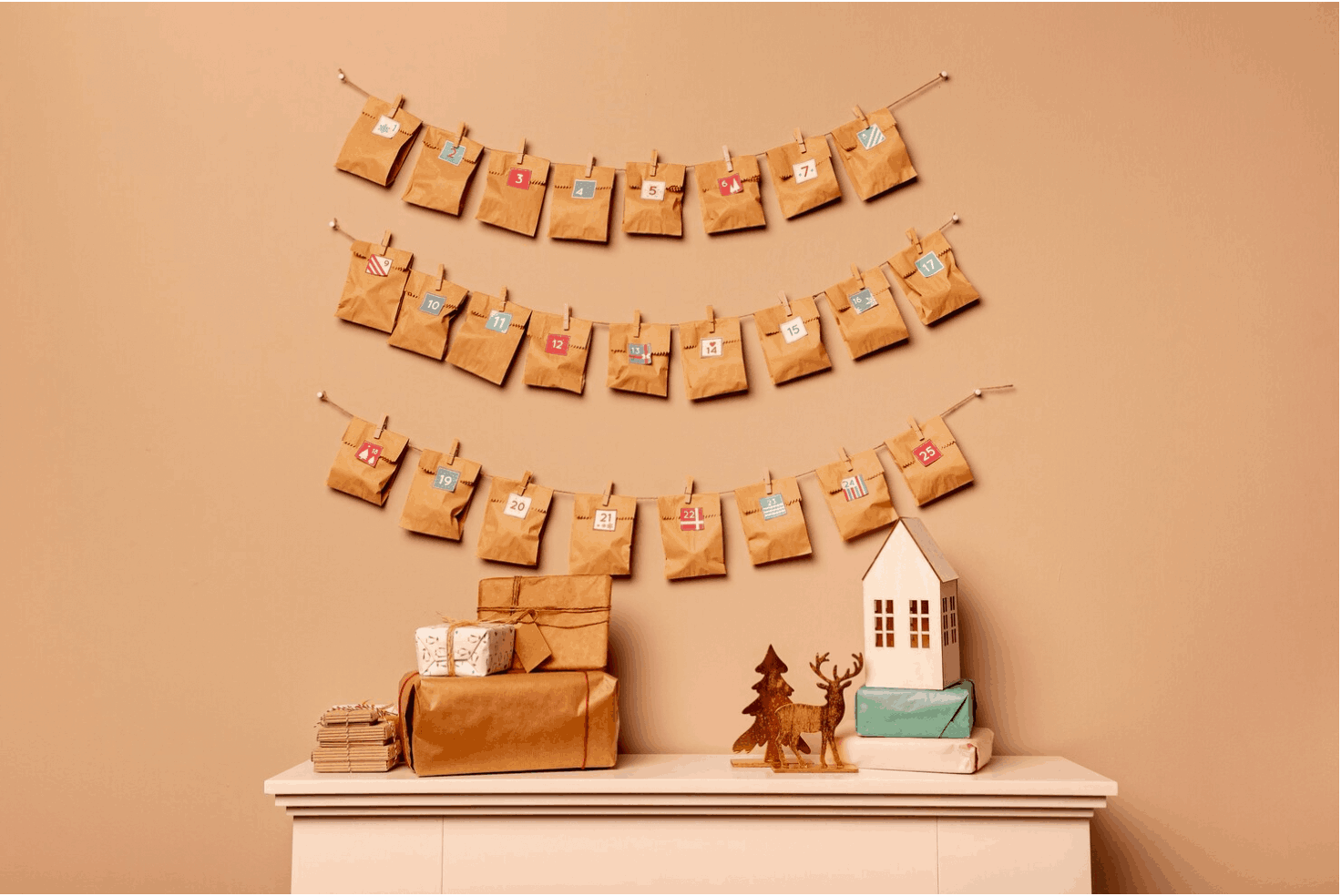 Advent Calendar Wall