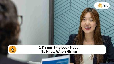 Cover image for 2 Things Employer Need To Know When Hiring 