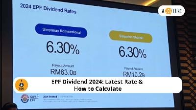 Cover image for EPF Dividend 2024: Latest Rate, Impacts, & How to Calculate