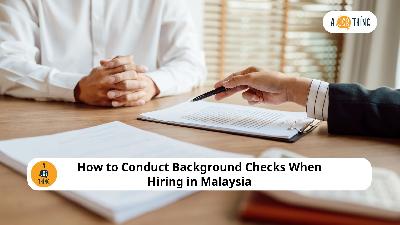 Cover image for Background Checks for Employment in Malaysia