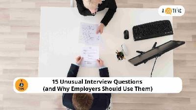 Cover image for 15 Unusual Interview Questions (and Why Employers Should Use Them)