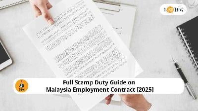 Cover image for Full LHDN Stamp Duty Guide on Malaysia Employment Contract [2025]: Penalties, Exemptions, & More