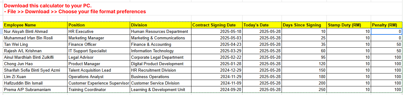 Calculation of Sick Leave Pay