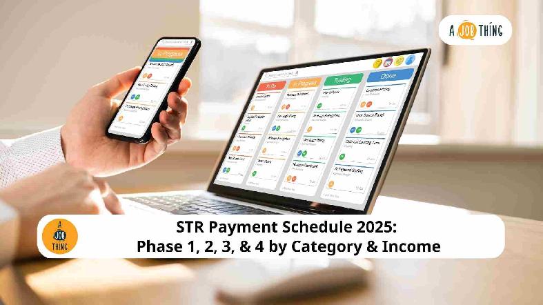 STR Payment Schedule 2025: Phase 1, 2, 3, & 4 by Category & Income