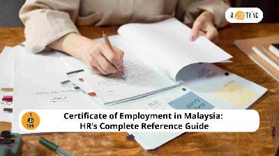 Cover image for Certificate of Employment in Malaysia: HR’s Complete Reference Guide