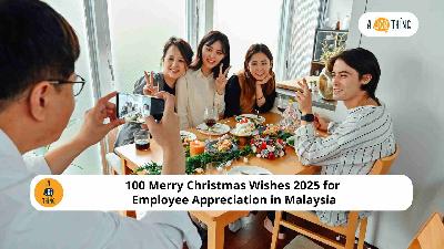 Cover image for 100 Merry Christmas Wishes 2025 for Employee Appreciation in Malaysia