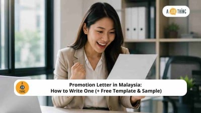 Cover image for Promotion Letter in Malaysia: How to Write One (+ Free Template & Sample)