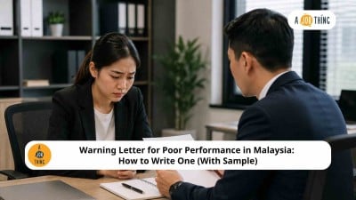 Cover image for Warning Letter for Poor Performance in Malaysia: How to Write One (With Sample)