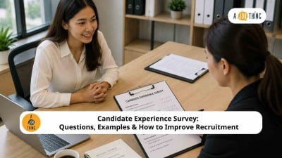 Cover image for Candidate Experience Survey: Questions, Examples & How to Improve Recruitment