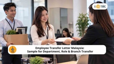 Cover image for Employee Transfer Letter Malaysia: Sample for Department, Role & Branch Transfer