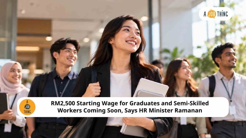 RM2,500 Starting Wage for Graduates and Semi-Skilled Workers Coming Soon, Says HR Minister Ramanan