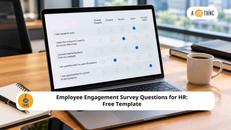 Employee Engagement Survey Questions for HR: Free Template