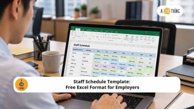 Cover image for Staff Schedule Template: Free Excel Format for Employers
